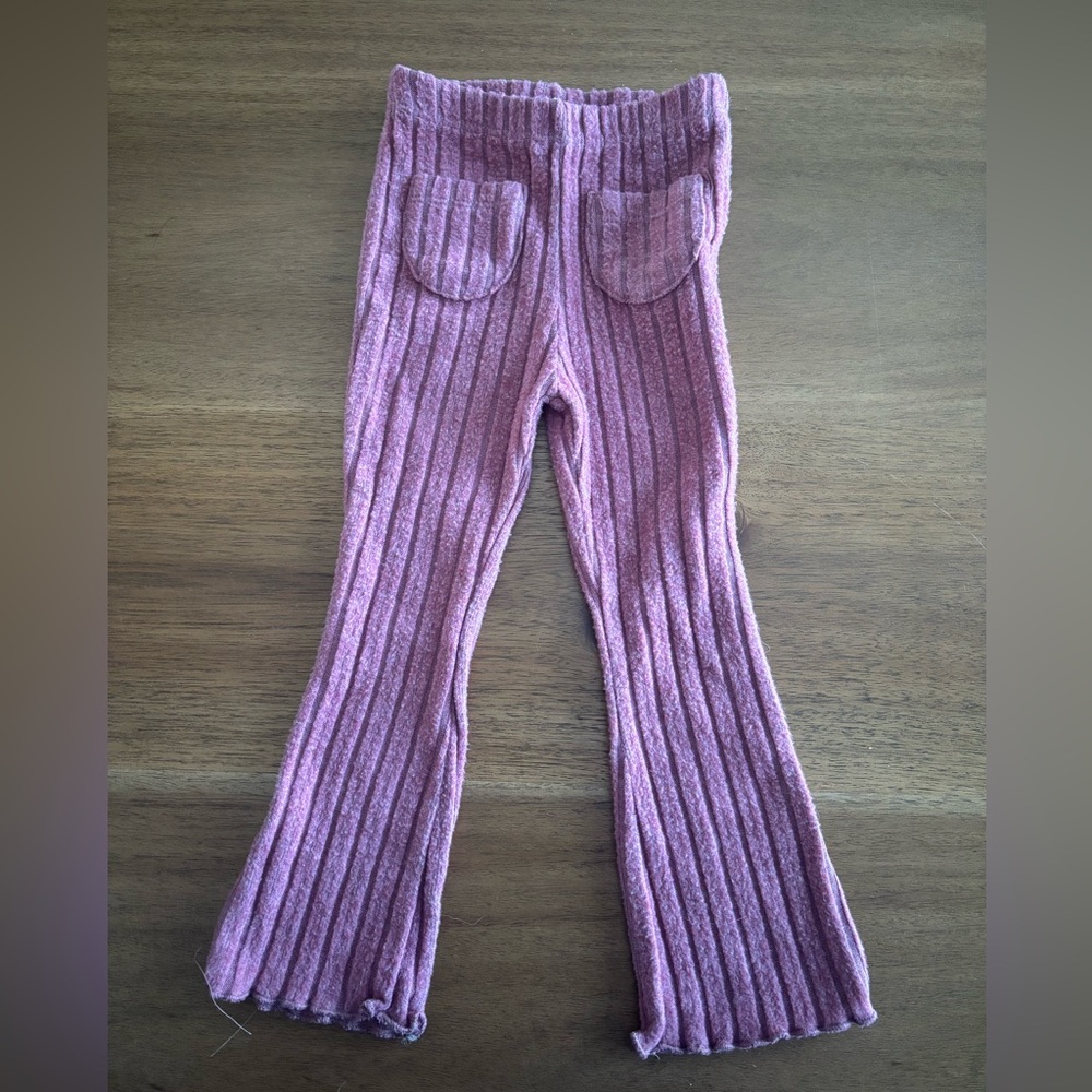 Zara Baby Toddler Ribbed Flared Leggings 18-24M
